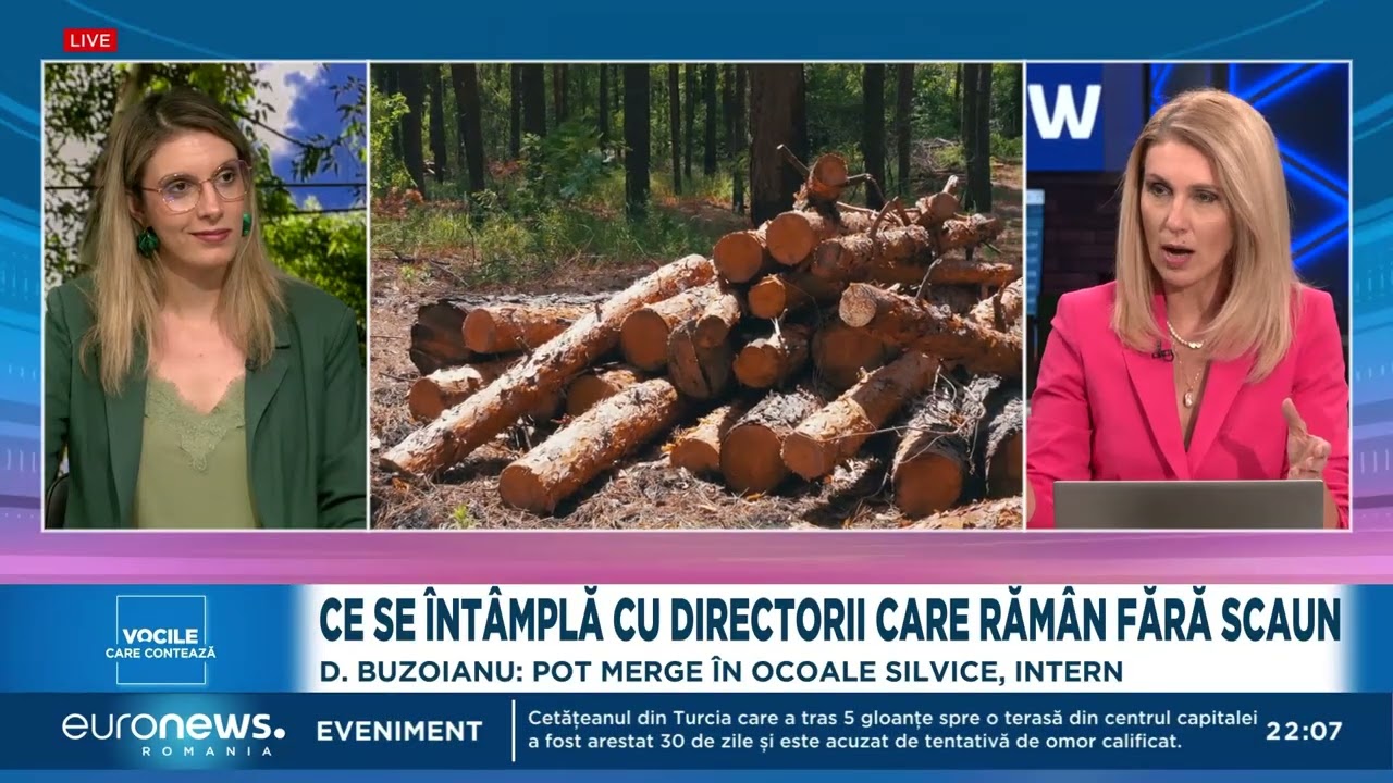 Romsilva: Ce se &icirc;nt&acirc;mplă cu directorii care răm&acirc;n fără scaun. Ce spune ministrul Diana Buzoianu
