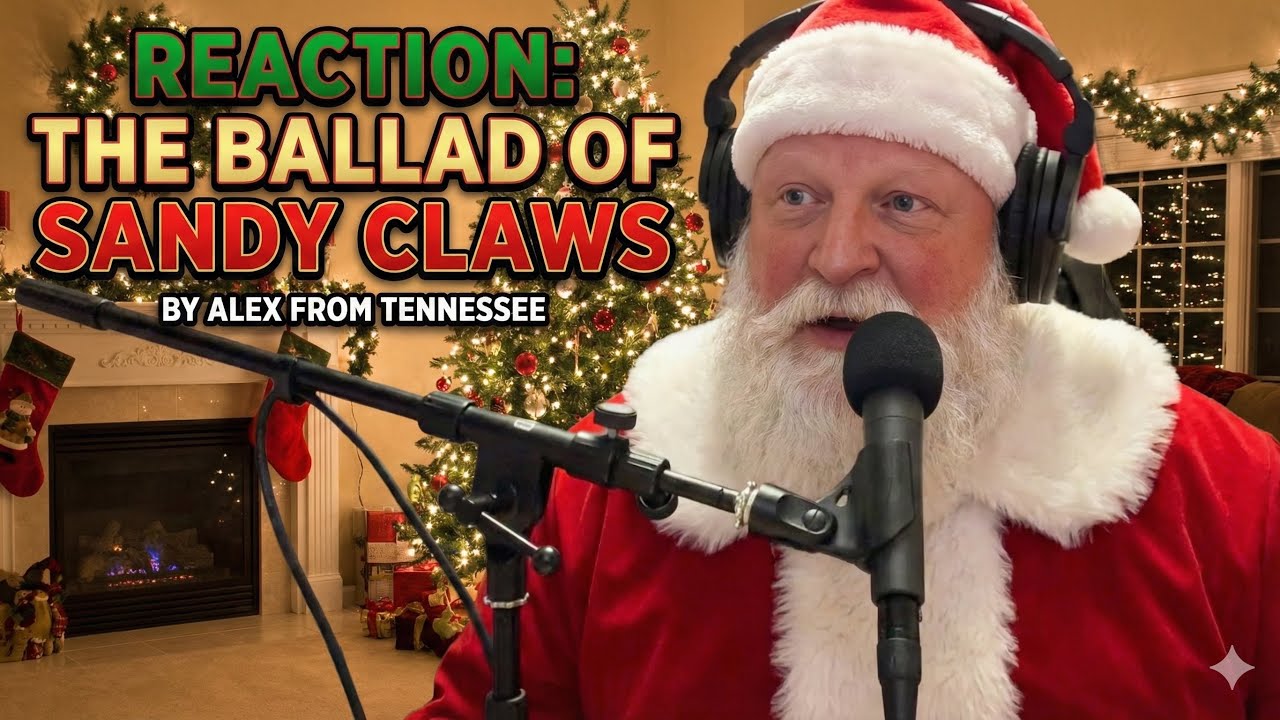 Reacting to “The Ballad of Sandy Claws” by Alex From Tennessee | Christmas Comedy!