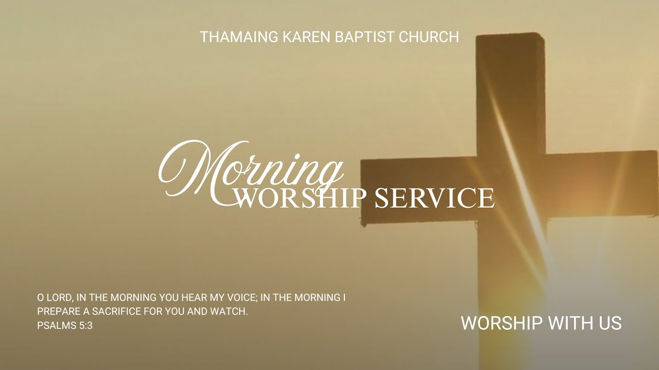 Morning Worship Service (25.1.2026)