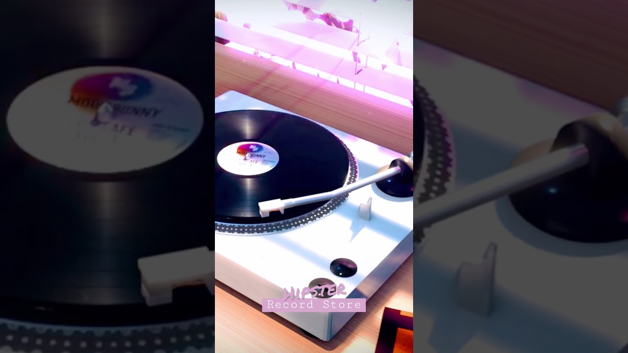 [Feel the Vibe] 🎶 Hipster Record Store Vinyl Vibes 