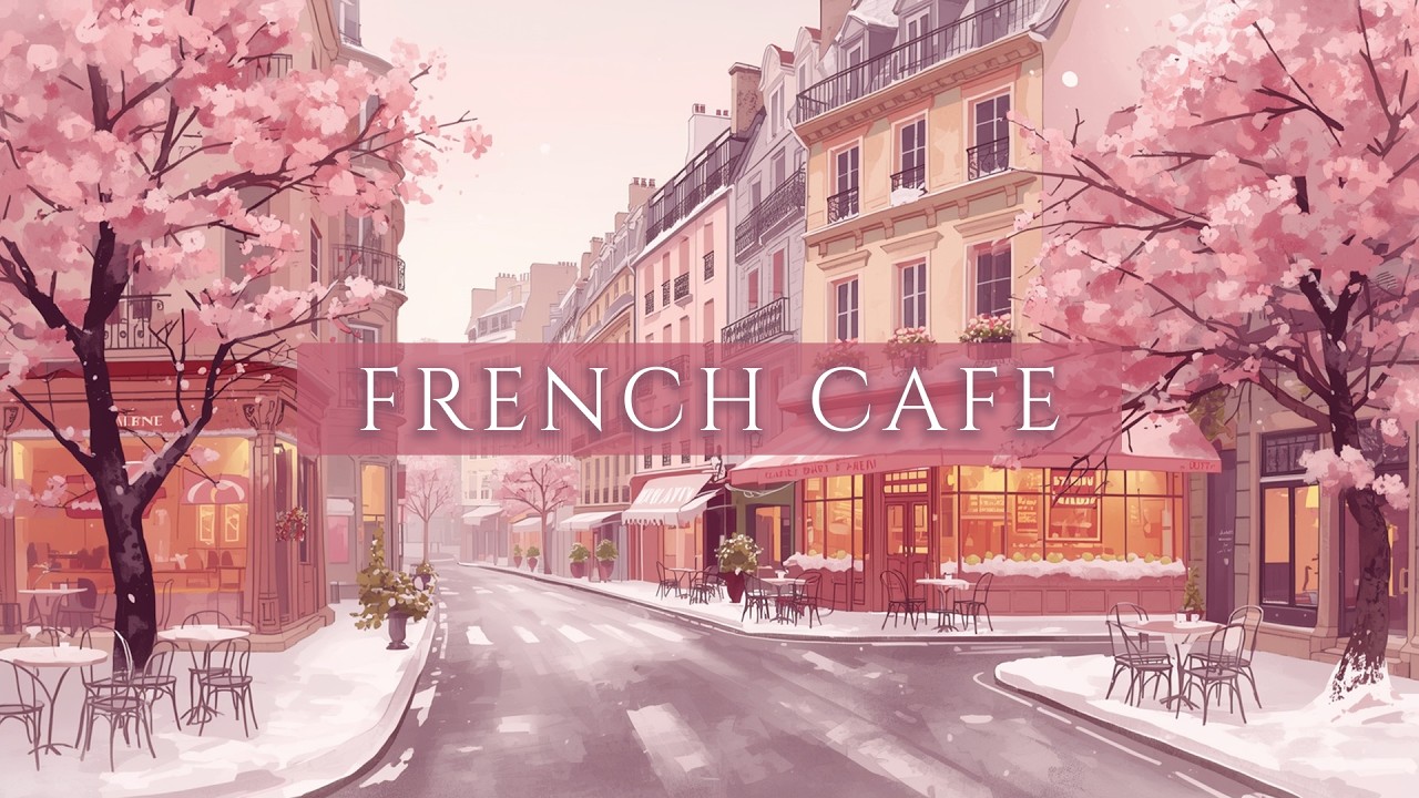 Paris Café Ambience ☕ Relaxing French Instrumental Music for Coffee & Study
