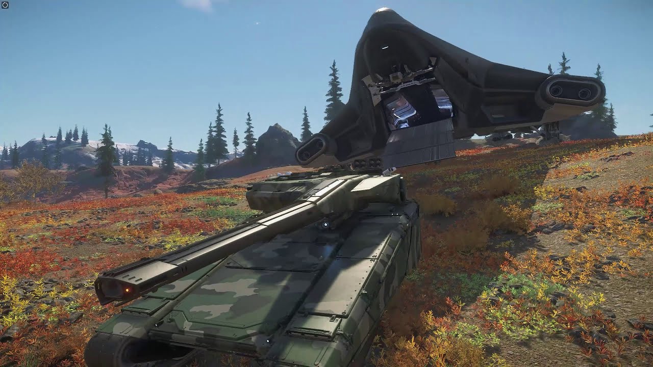 A2 Bomber vs Nova Tank - Star Citizen