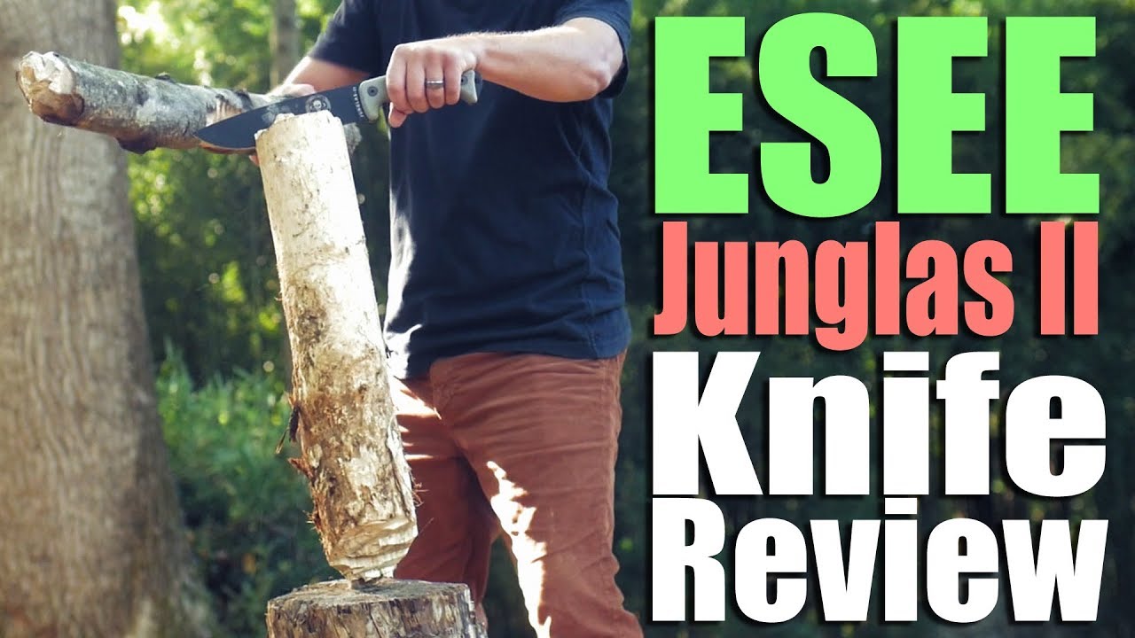 ESEE Junglas II Hard Use Knife Review.  The Update to the classic chopper.