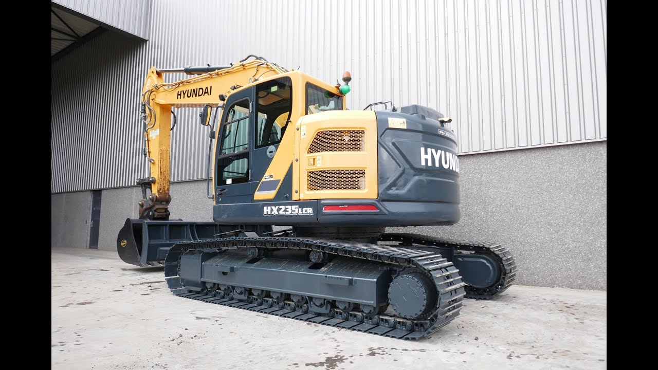 Demonstration video Hyundai HX235LCR excavator