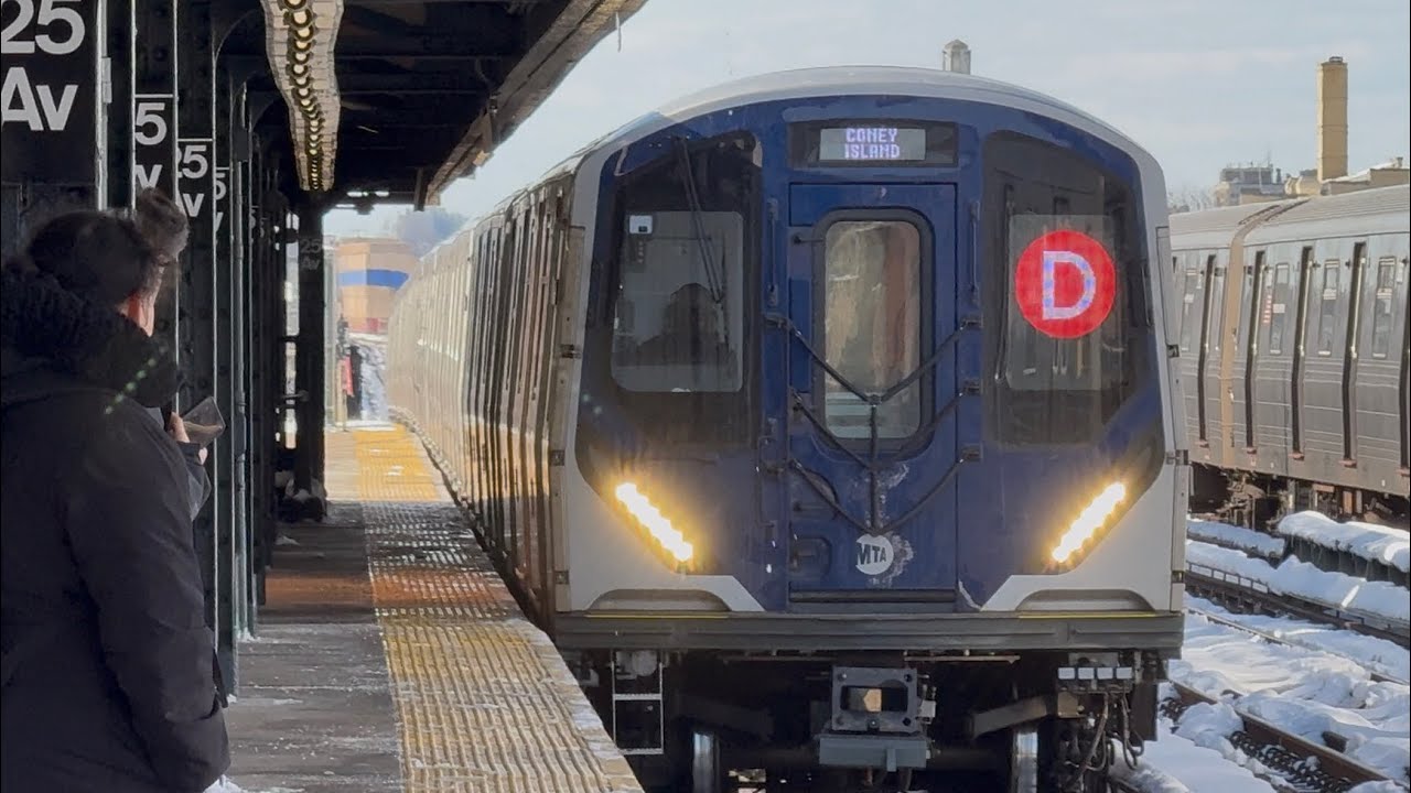 R211A (D) Train from 25 Av to Coney Island/Reroute (2/24/26)