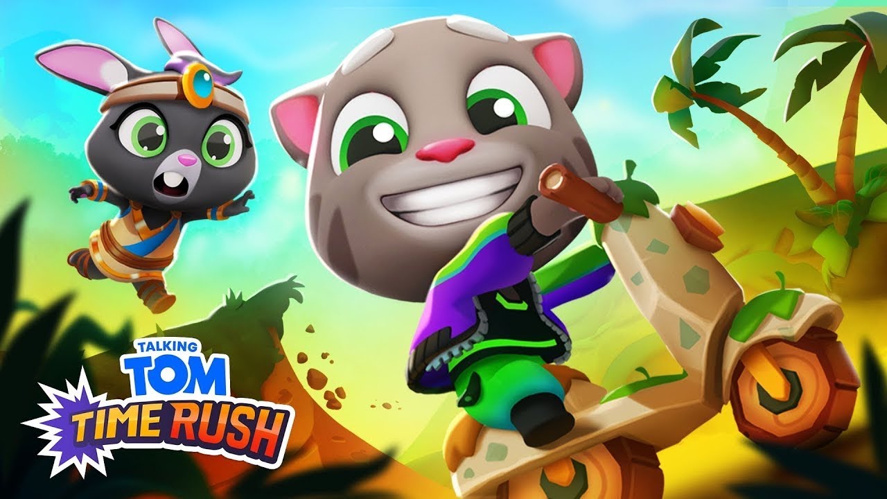Talking Tom Time Rush New Update (iOS, Android)