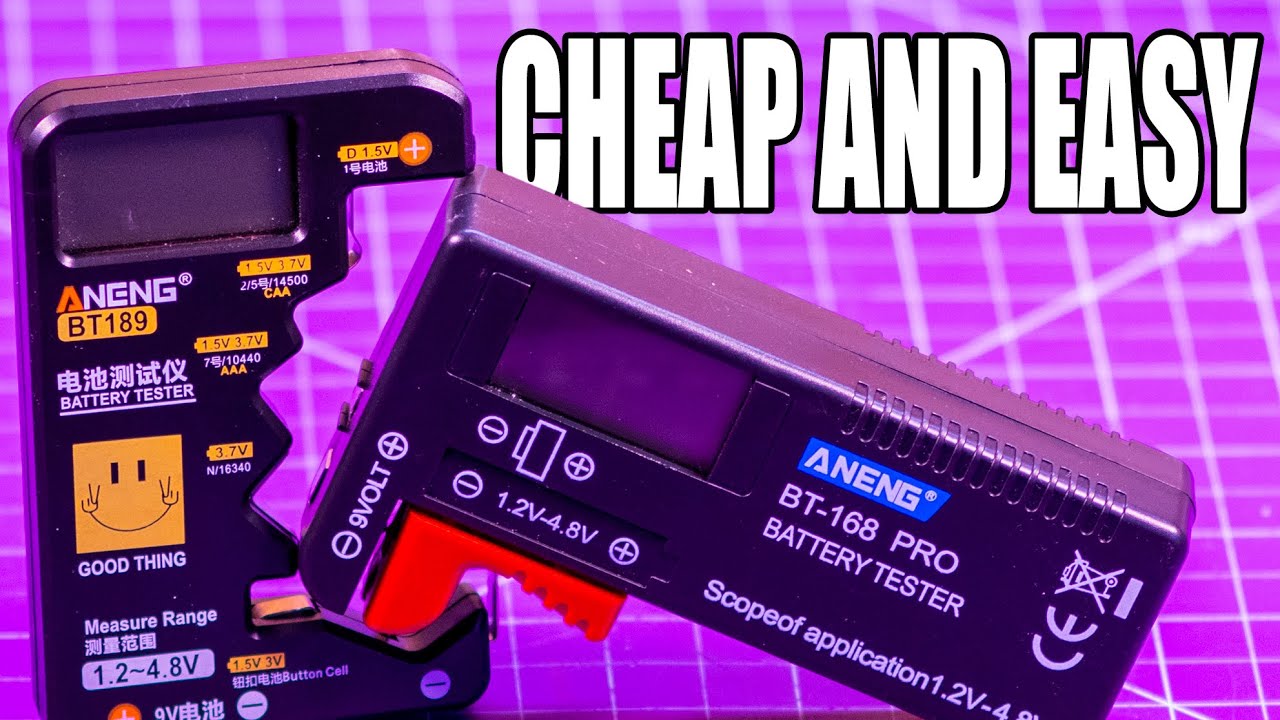 Test Those Pesky Batteries! ANENG BT168 PRO and BT189 FULL TEARDOWN