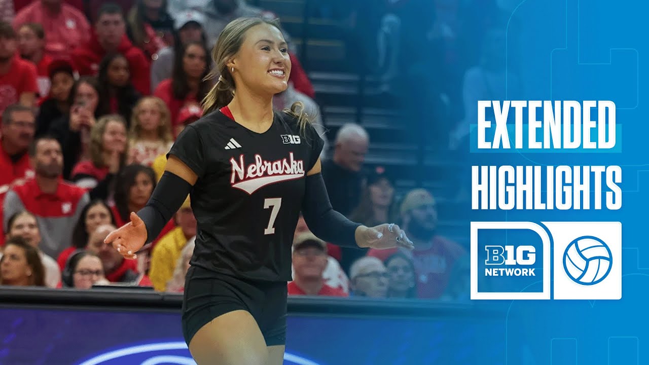 Ohio State at Nebraska | Extended Highlights | Big Ten Volleyball | 11/29/2025