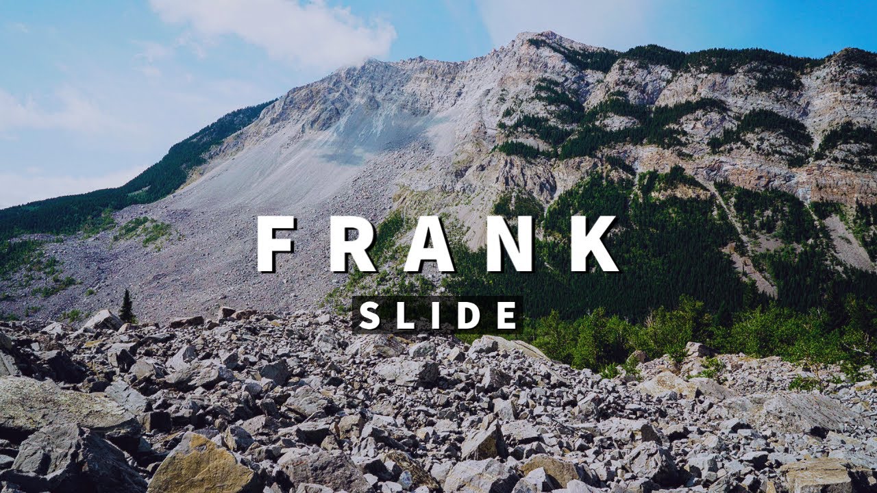Самый смертоносный оползень в Канаде 1903 года | Frank Slide | Crowsnest Pass, Альберта, Канада【4K】