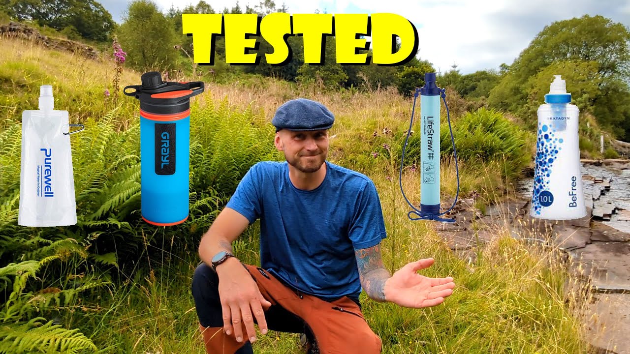 Grayl, Lifestraw, Katadyn, Purewell Water Filters Quality Tested