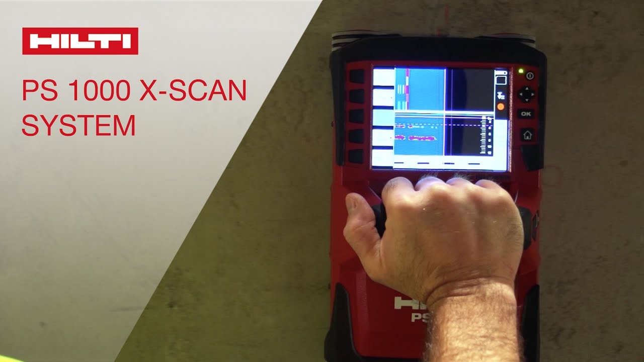INTRODUCING the Hilti PS 1000 X-Scan radar detection system