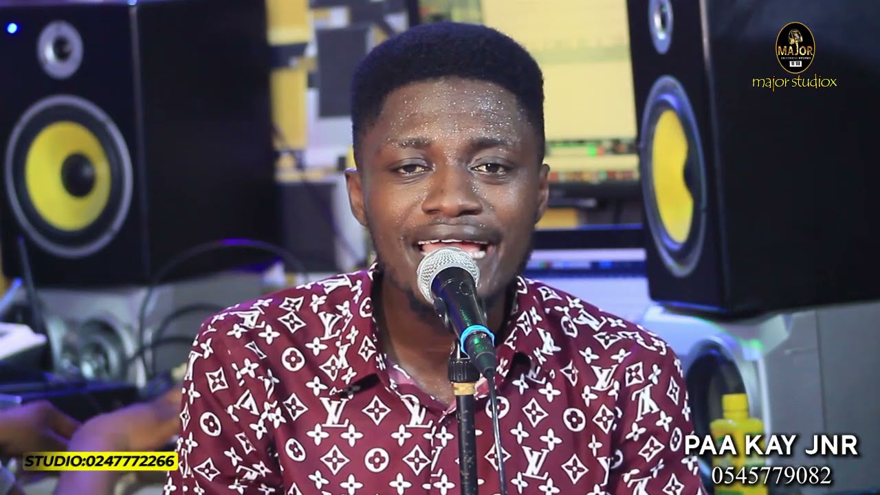 THIS WILL MELT YOUR SOUL AWW AWURADE-PAA KAY JNR SINGS WITH PASSION #PaakayJnr.Records #Major.Studio
