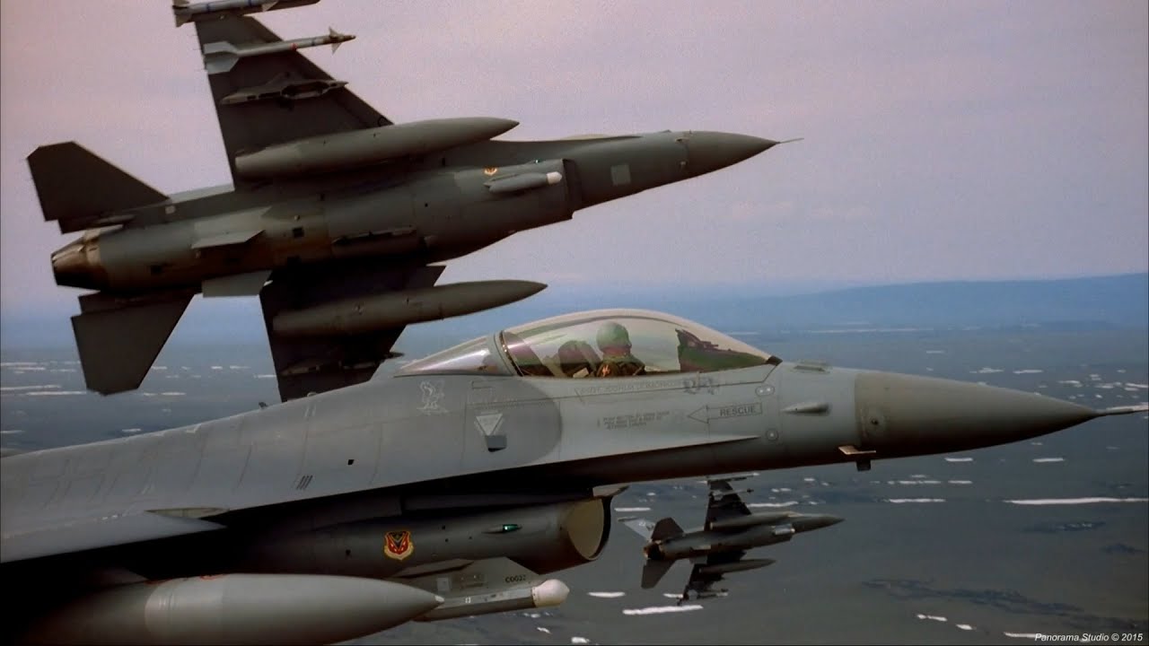 Red Flag Highlights: F-15 vs F-16 Dogfights (IMAX/FHD)