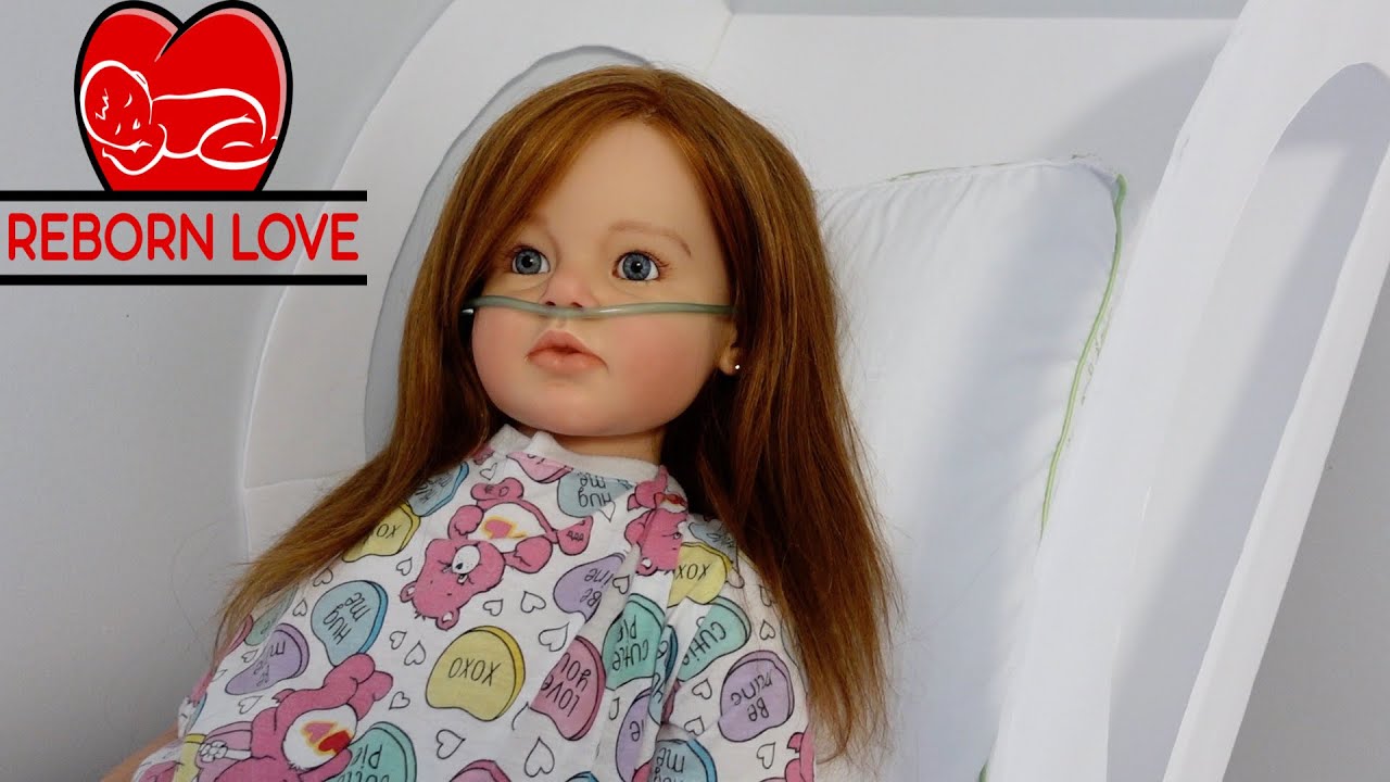 Reborn Child Autumn is Sick and Stays in the Hospital Reborn role play | Reborn Love