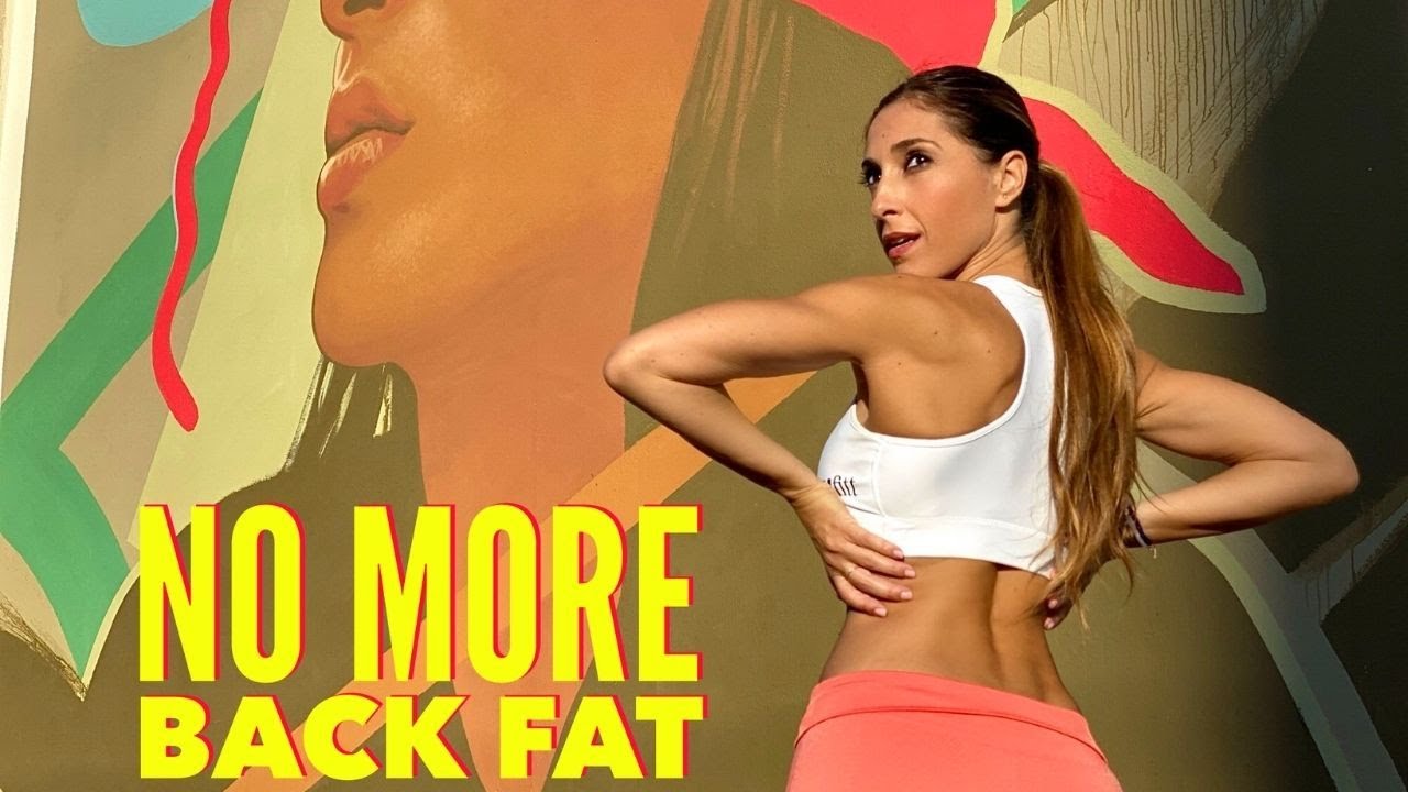 Remove the Back Fat and Love Handles from Your Back in 8 Minutes | Tone and Strengthen