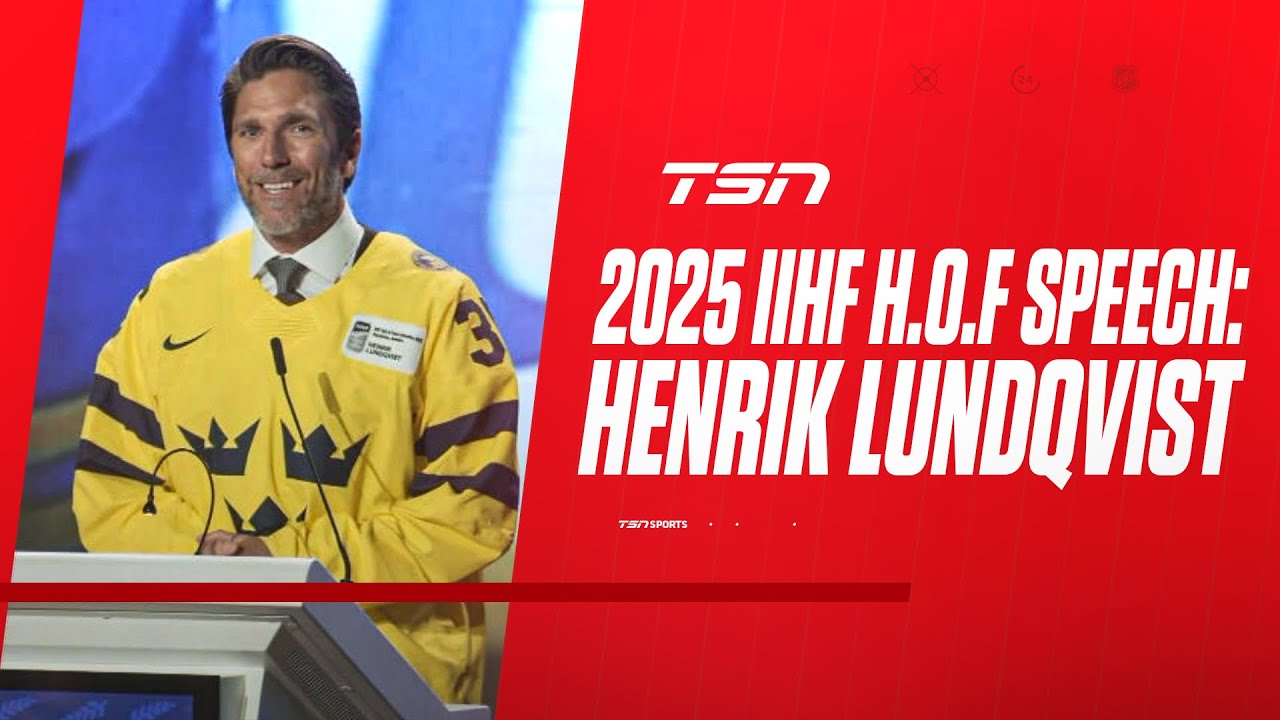Henrik Lundqvist | 2025 IIHF Hall of Fame Induction Speech