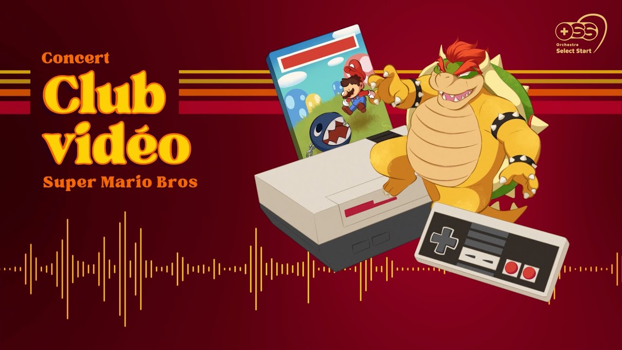 Super Mario Bros - Takashi Hoshide - Live - (OSS) Orchestre Select Start