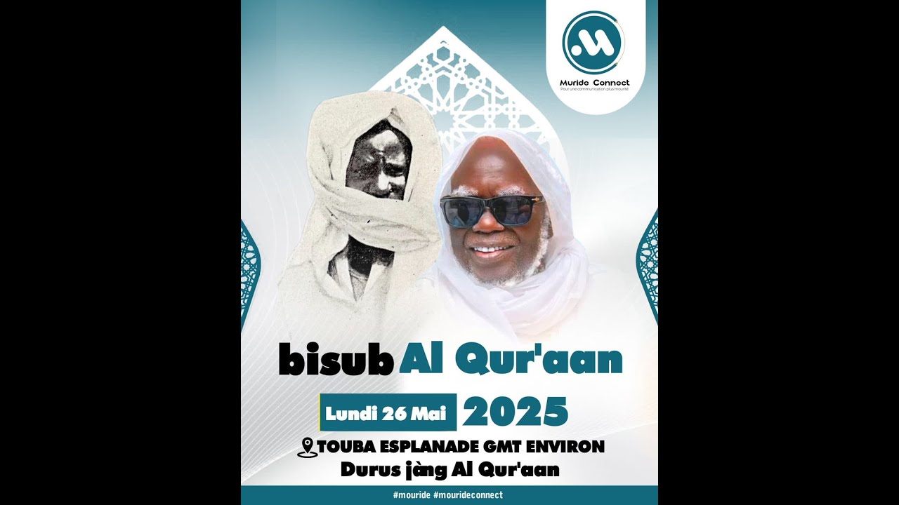 🔴 Direct Touba | Journée de Lecture du saint Coran  ; Recommandation du Khalife Général des mourides