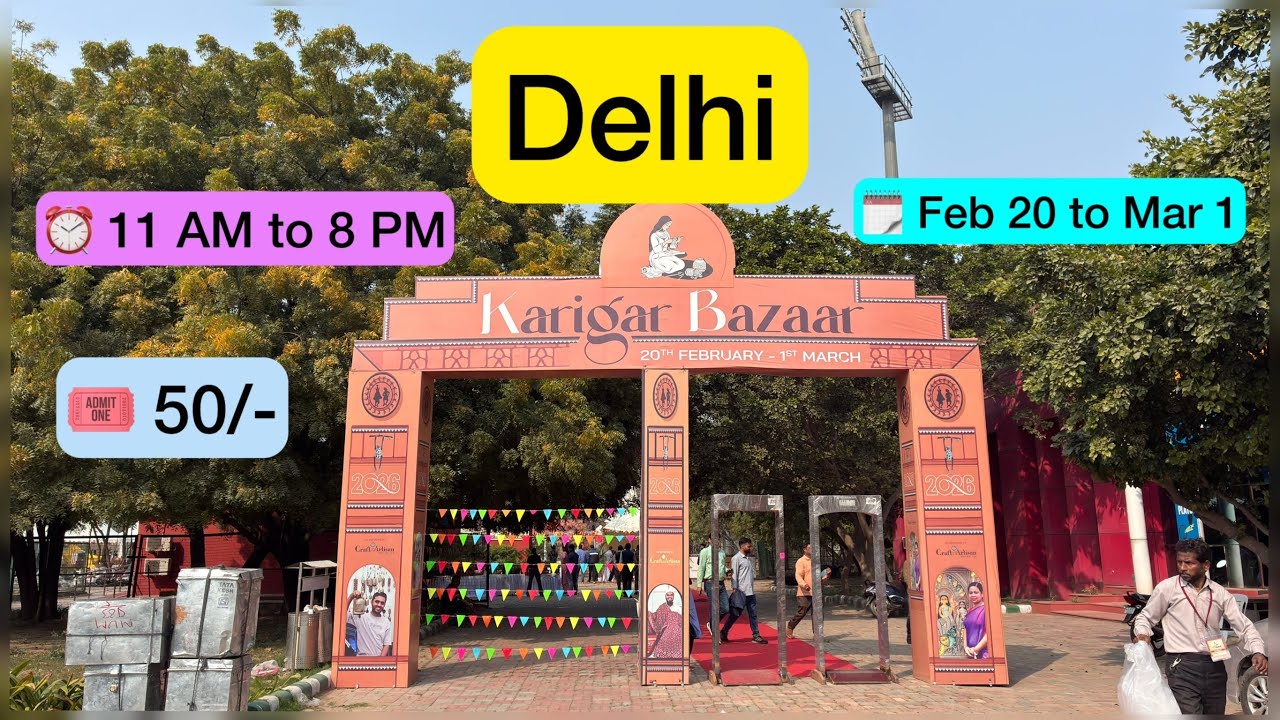 Karigar Bazar Delhi #divyagodara 
