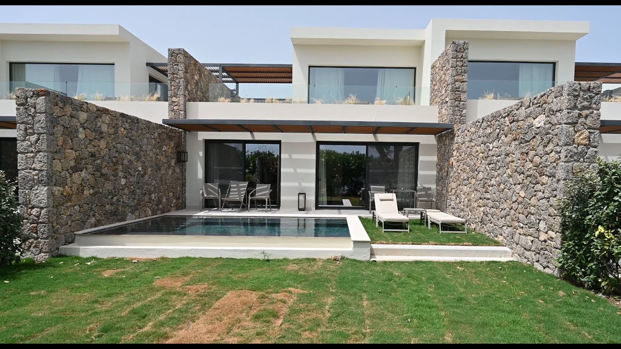 The Olivar Suites - Ionian Beachfront Suite mit privatem Pool - Zimmerrundgang - Luxus auf Korfu