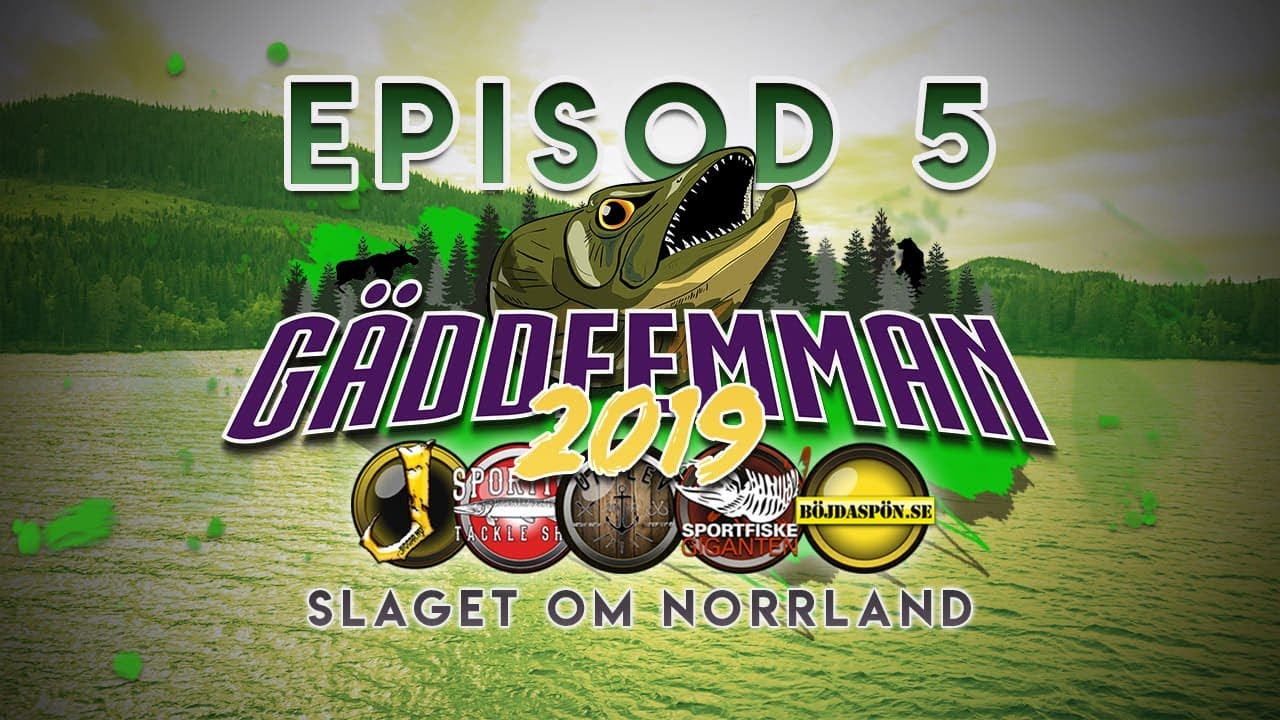 GÄDDFEMMAN 2019 | EP.5 | PIKE FIVE | ENG. SUBS | Pike fishing competition North of Sweden