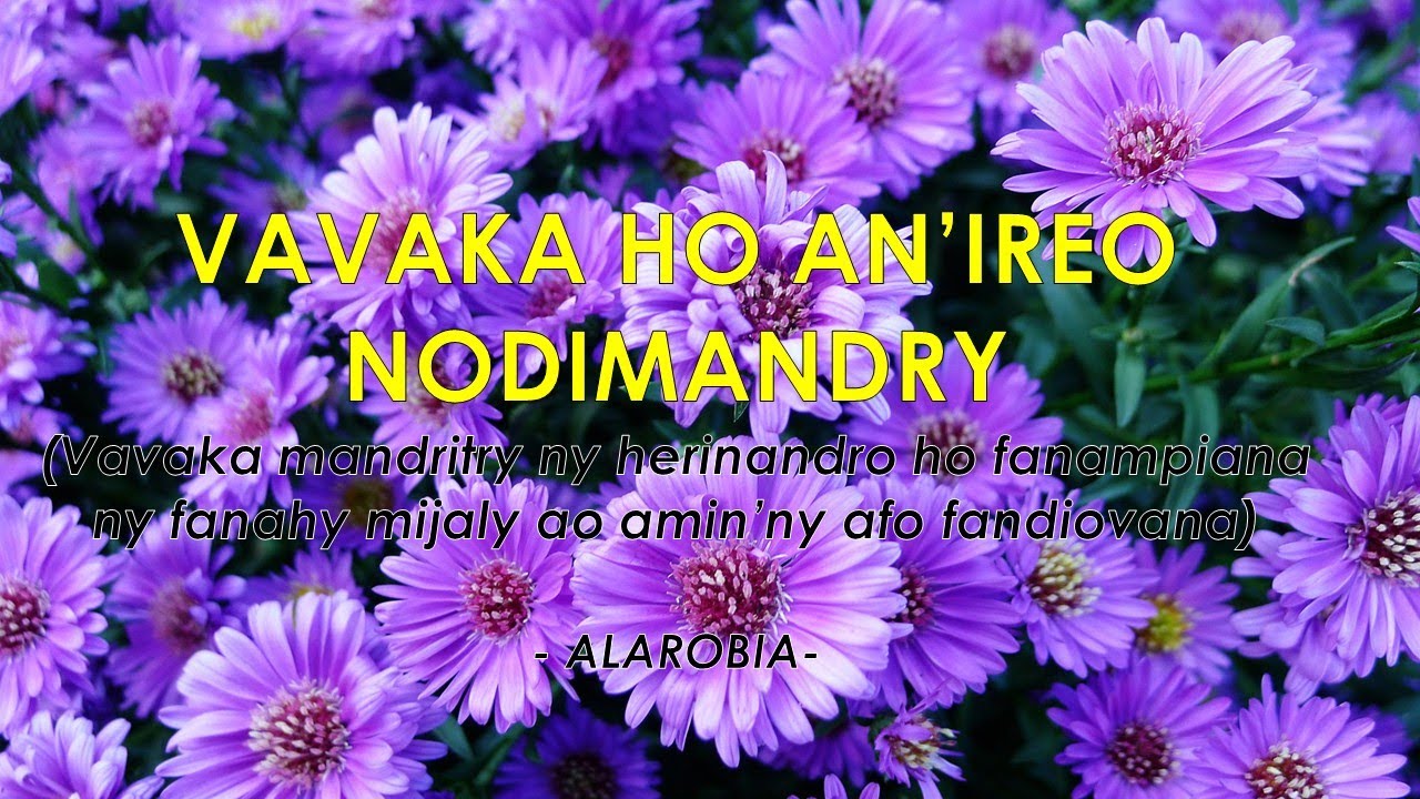 Vavaka ho an'ny maty   (Alarobia) - Ho fialan-tsatry ny fanahiny