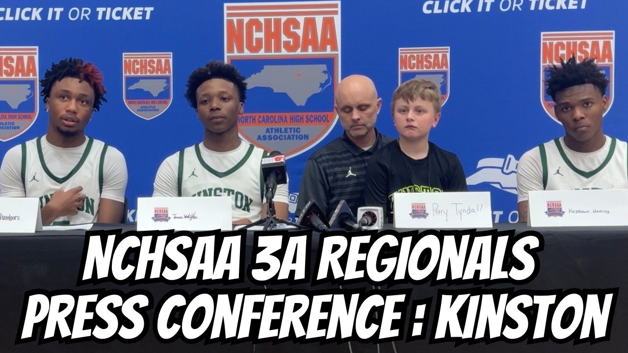 2026 NCHSAA 3A Eastern Regionals Press Conference: Kinston High School