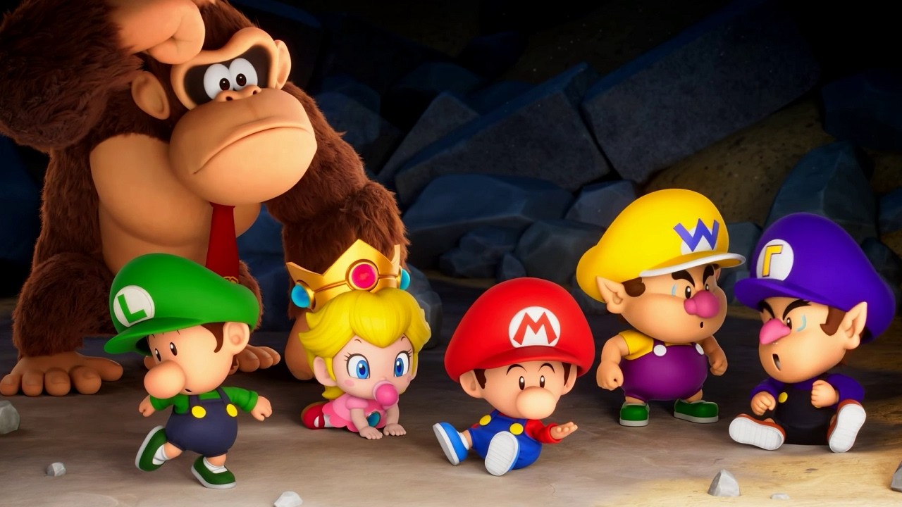 Mario Tennis Fever - Adventure Mode Opening Cutscene