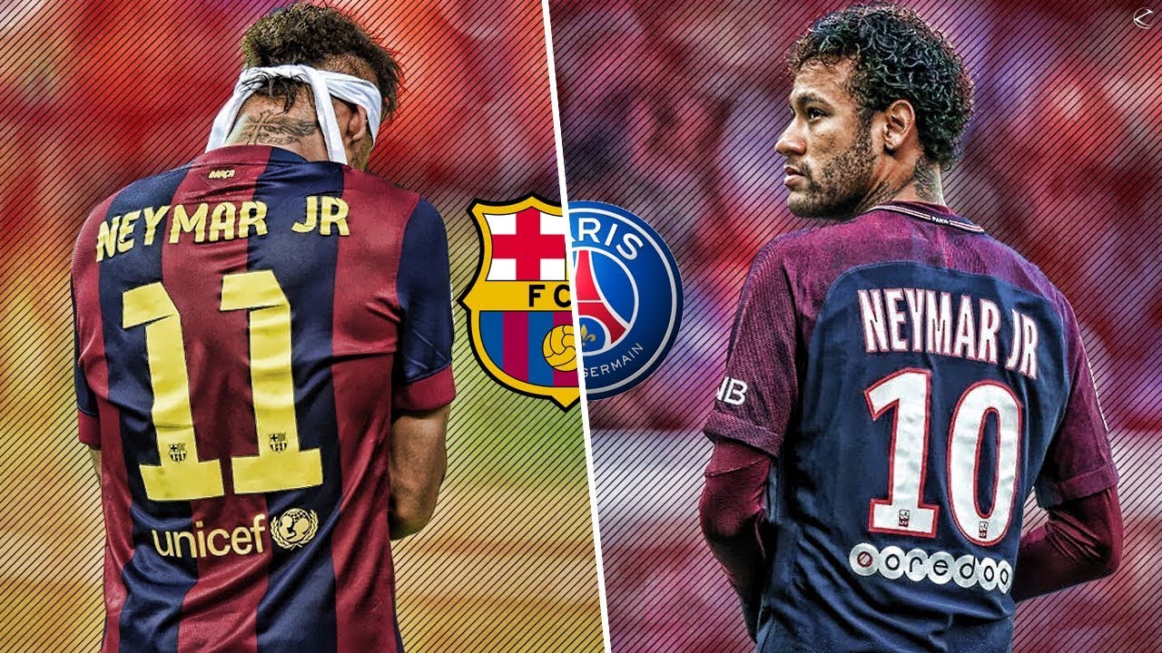 Neymar in Barcelona vs Neymar in PSG | HD