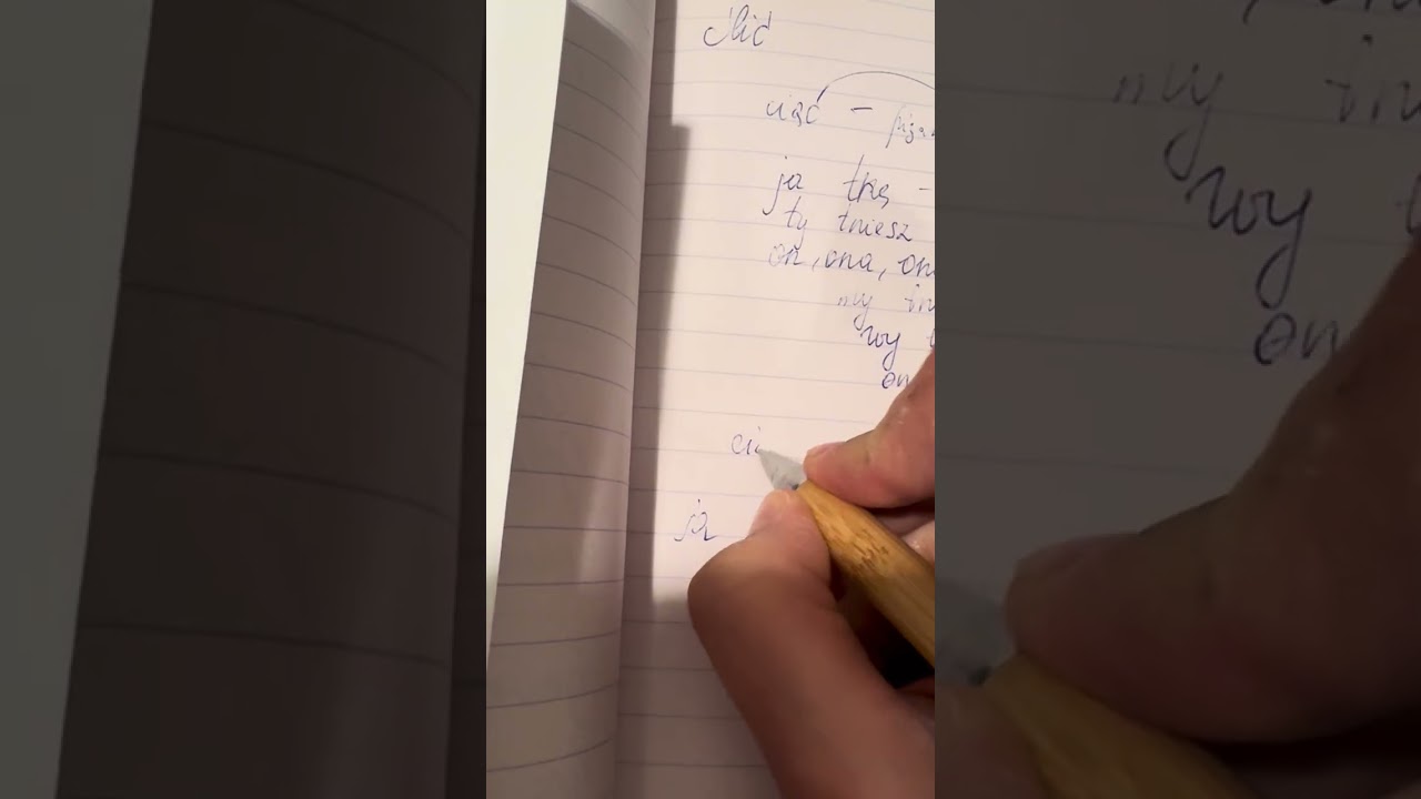 Відмінювання польських дієслів 