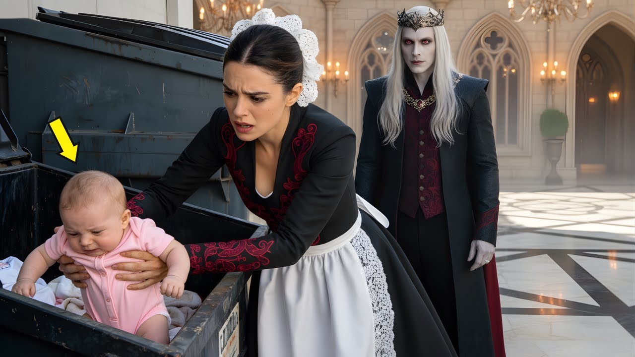 Poor Maid Found the Vampire King’s Daughter Thrown Away Like Trash — His Next Move Shook the Entire