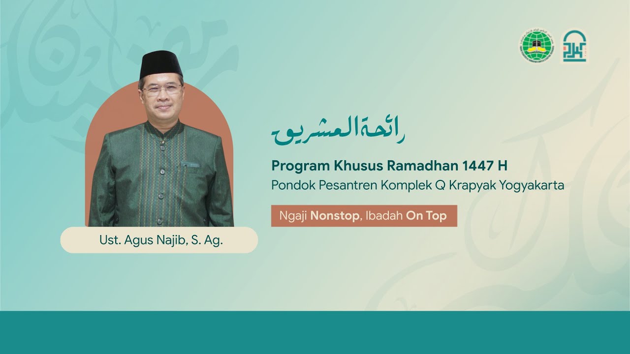 PKR 1447 H - Ngaji Kitab Risalah Ahlussunnah Wal Jamaah oleh Ustadz Agus Najib S.Ag