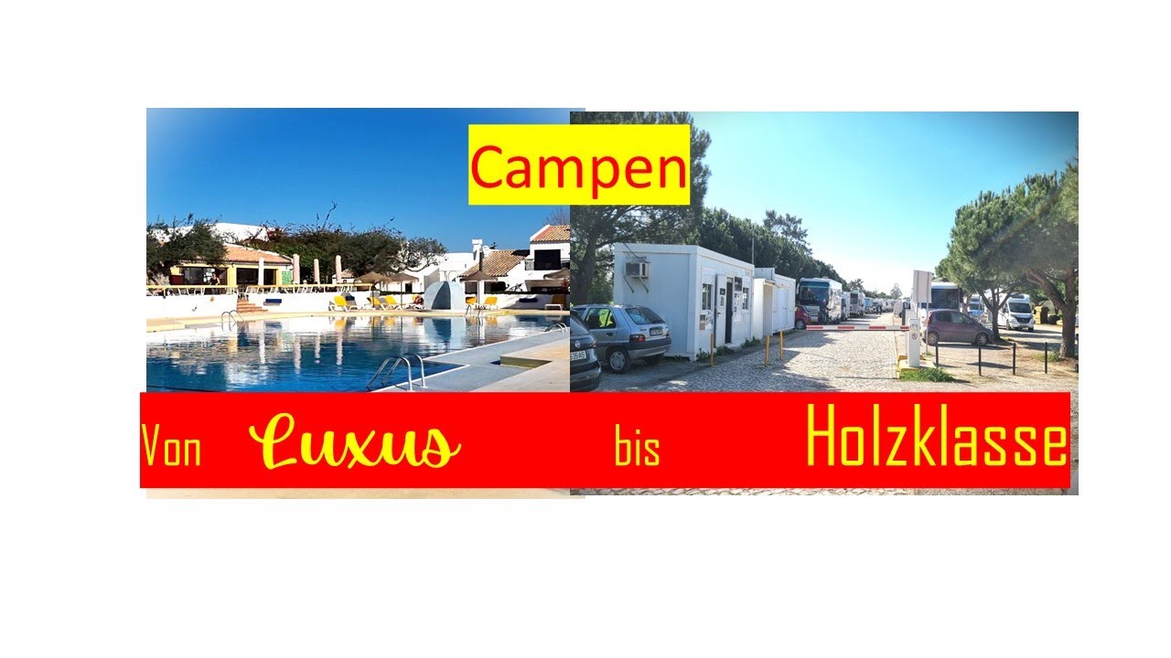 Von Luxus bis Budget: Camping- und Stellplätze Region Tavira. Außerdem: Freistehen,- Mann packt aus