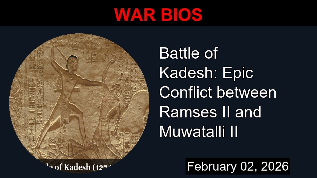 Battle of Kadesh: Epic Conflict between Ramses II and Muwatalli II  | War Bios
