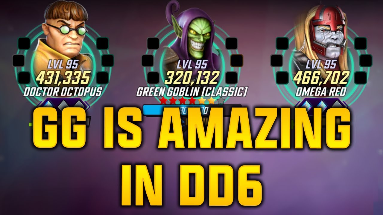 GREEN GOBLIN IN DD6 IS AMAZING - DOC OCK TOO - MARVEL Strike Force - MSF