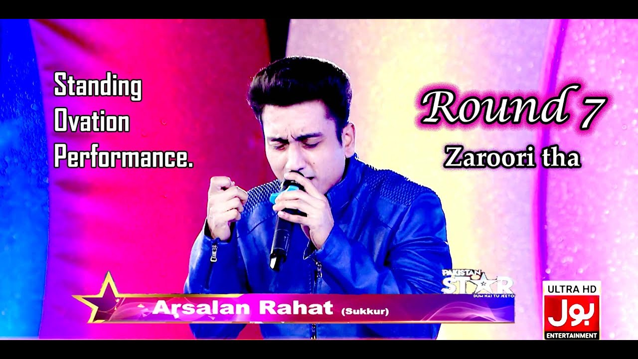 Pakistan Star Singer | Round 7 | Top 9 | Arsalan Rahat | Bol Entertainment | 2020 | Zaroori tha