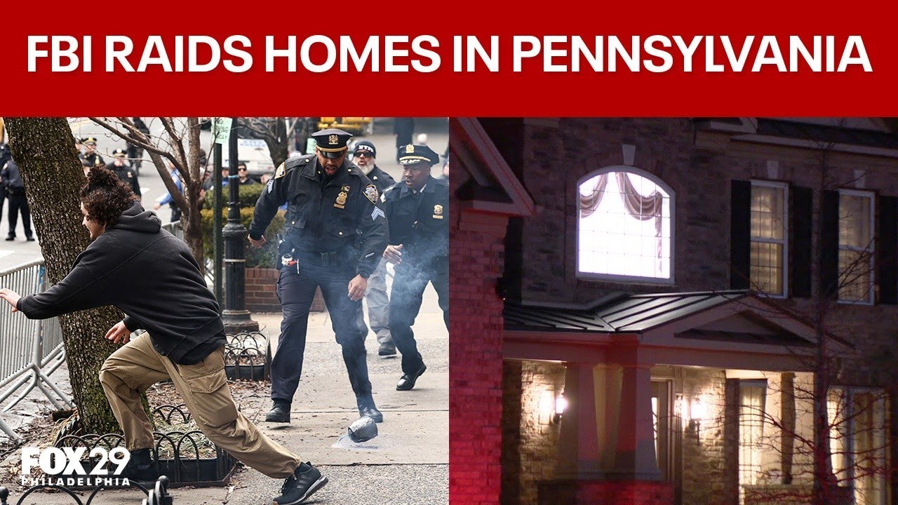 FBI searches Bucks County homes in connection to NYC protest IED attack