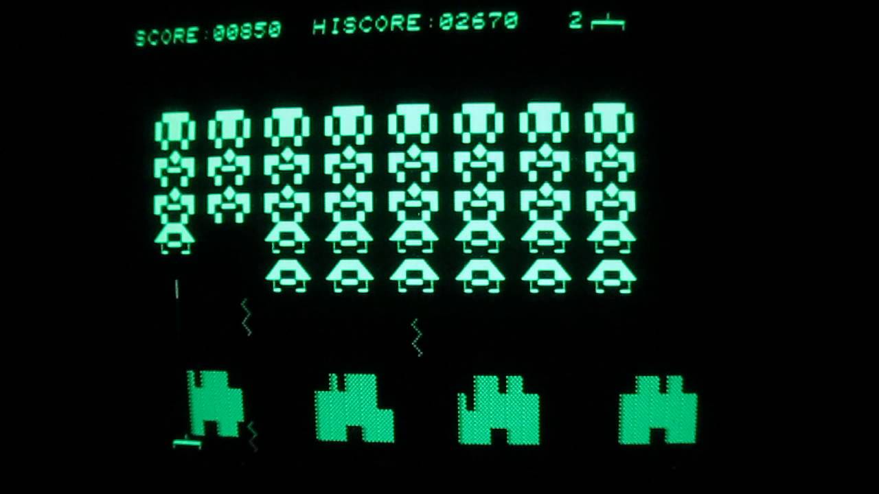 レトロゲームMZ-80　インベーダースペシャル