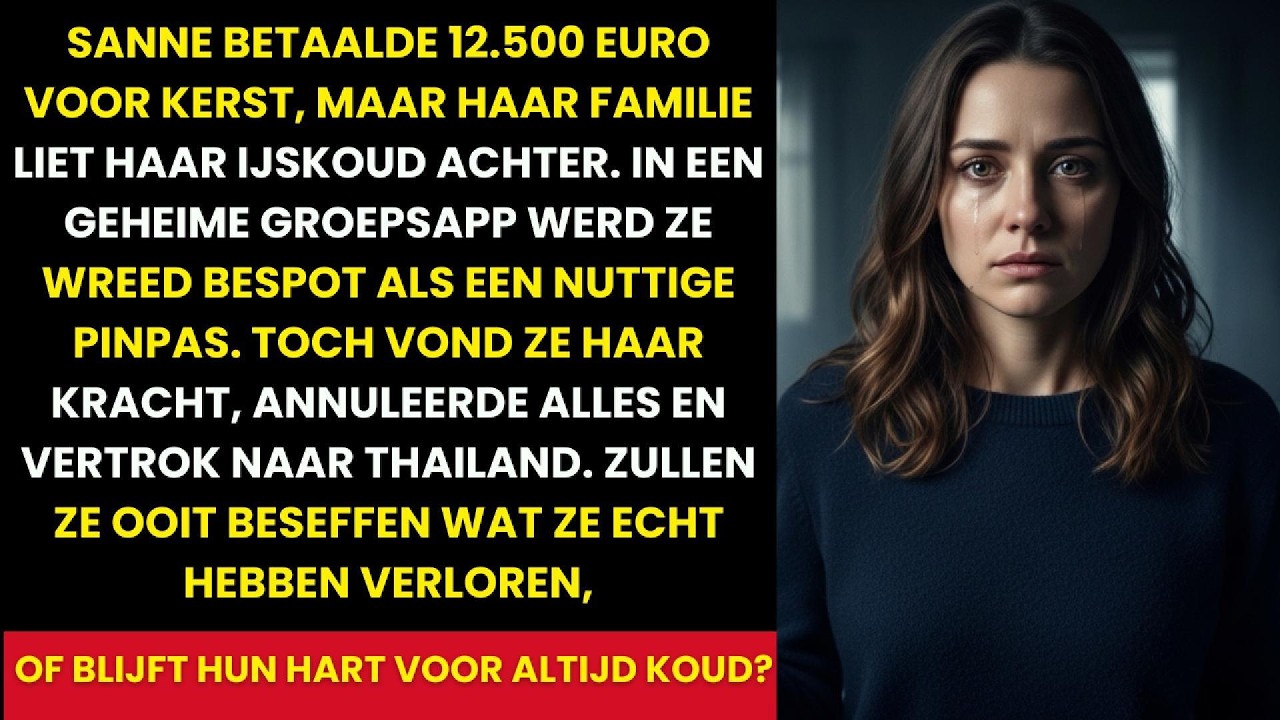 Familie liet me achter met Kerstmis — Dus annuleerde ik hun luxe vakantie van €12.500!  |waargebeurd