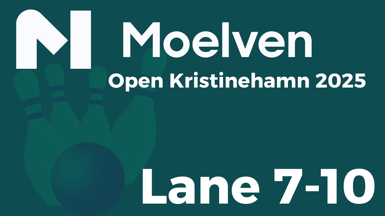 Moelven Kristinehamn Open 2025 - Early bird 11 Oktober - 7-10