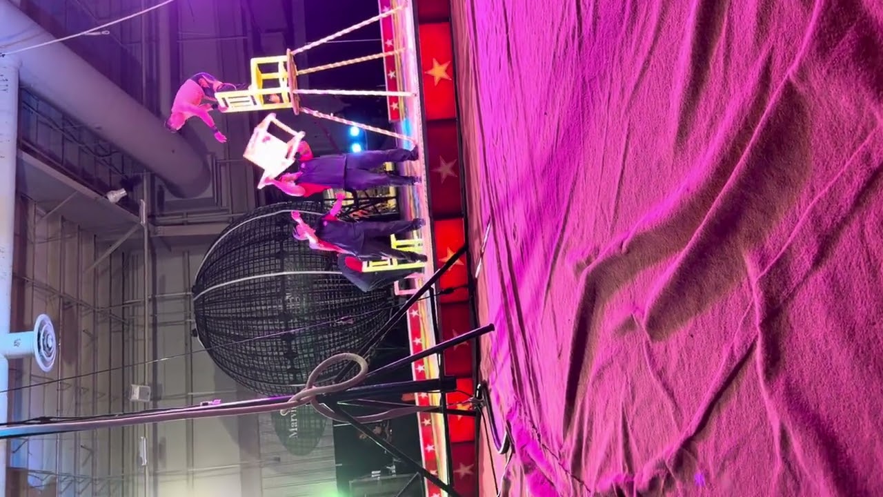 At the glow circus