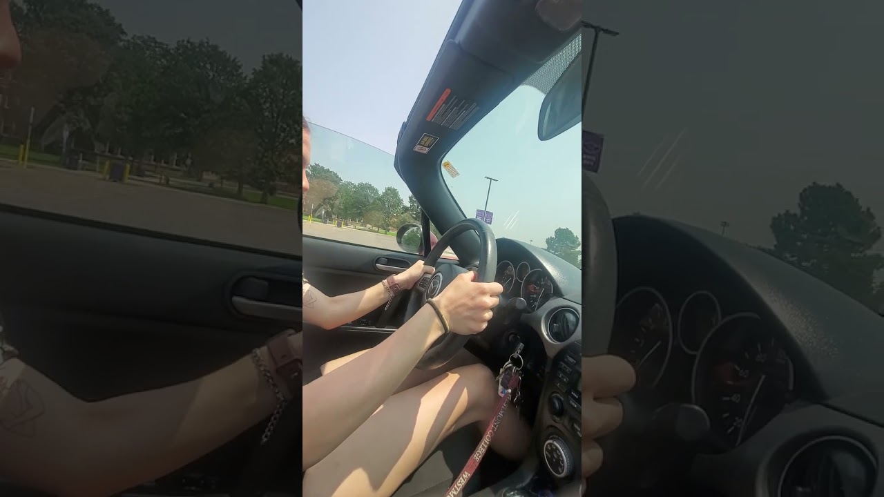 Elizabeth learning to drive standard vehicles @ South High Denver