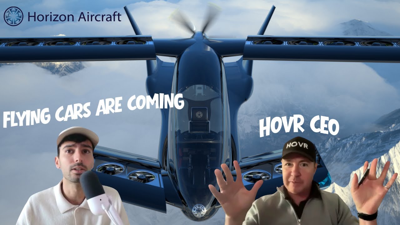 Will this flying car stock make you rich? CEO of HOVR Brandon Robinson Explains - Podcast Ep.2