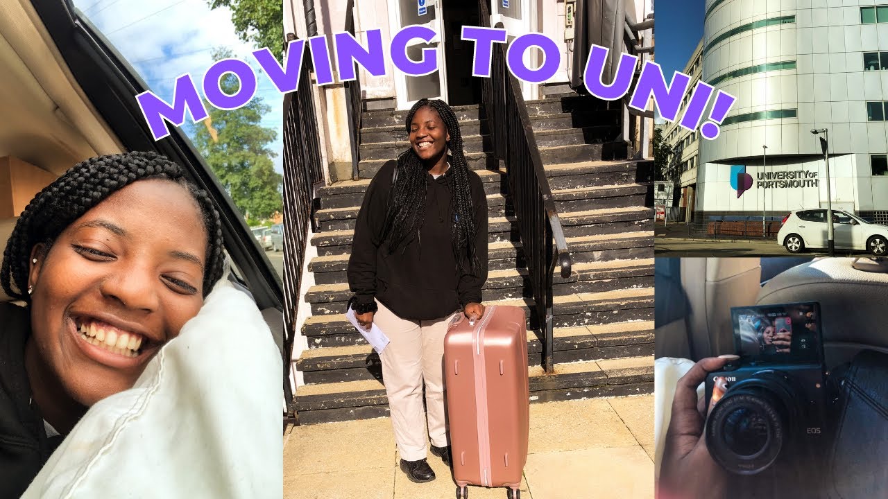 College/University Move In Vlog 2021 **eeeek we made it** | University of Portsmouth
