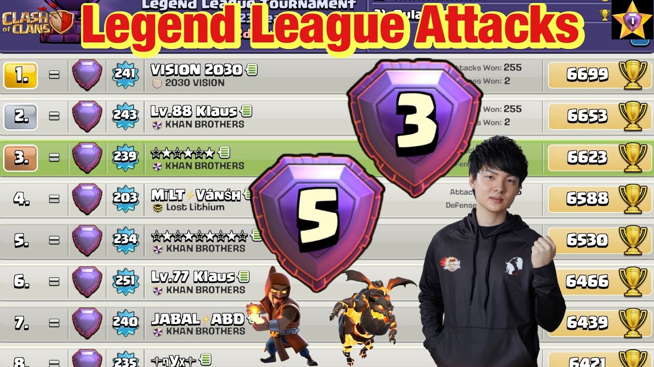 Legend League Attacks June Season Day14 Blizzard Lalo