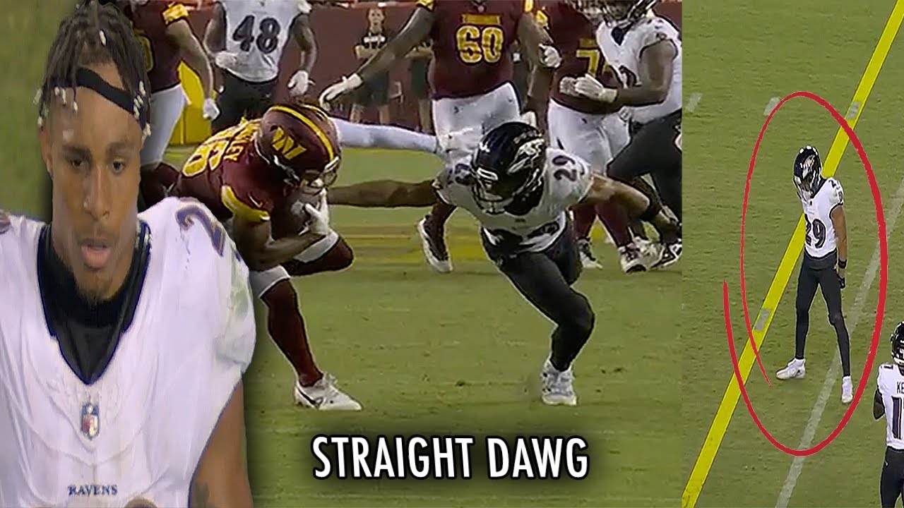 Ar'Darius Washington [UDFA STEAL] Shows Why He Should Make 53 MAN ROSTER 👀🔥 Ravens Highlights