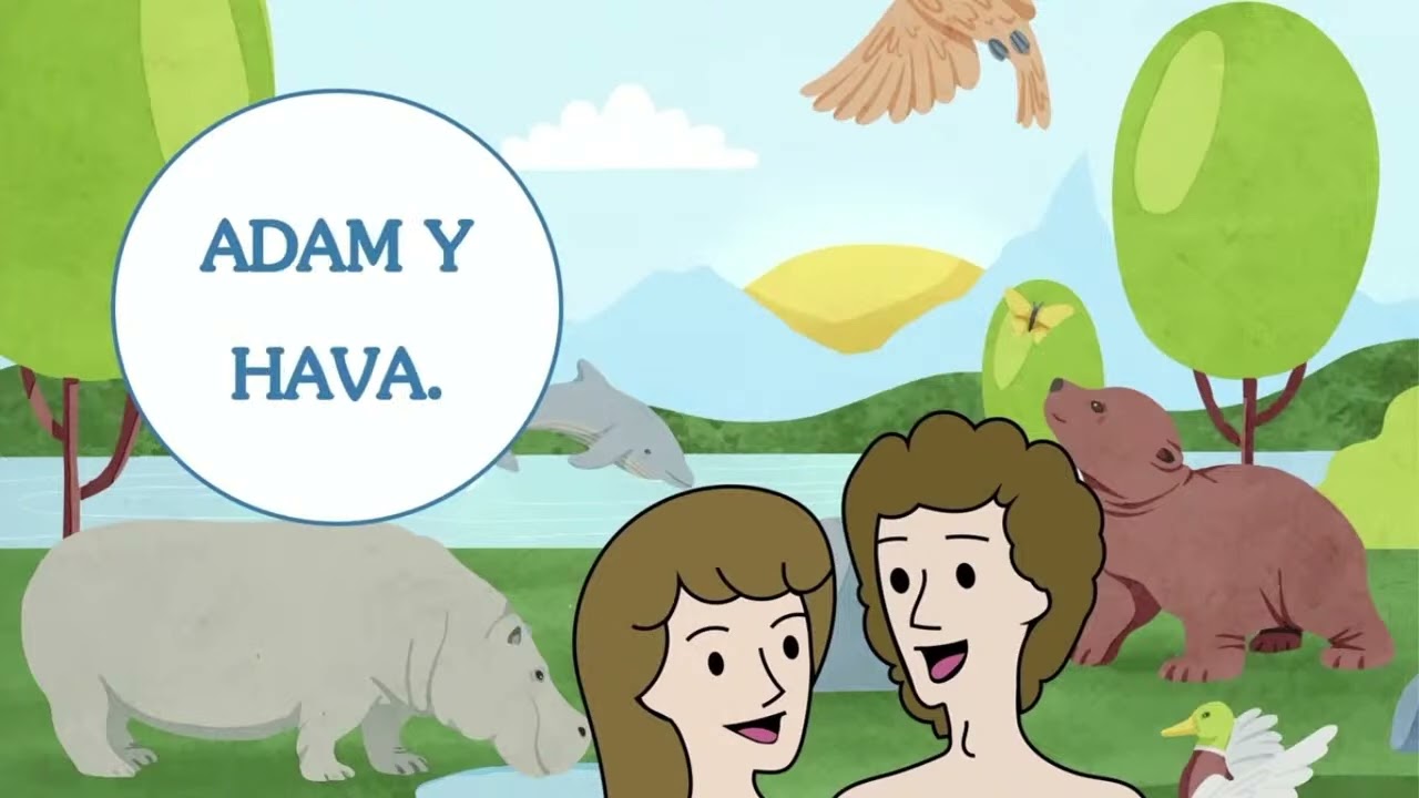 🔴PARASH&Aacute; BERESH&Iacute;T - G&Eacute;NESIS  - EN EL PRINCIPIO - HISTORIAS B&Iacute;BLICAS PARA NI&Ntilde;OS Y NI&Ntilde;AS!!!