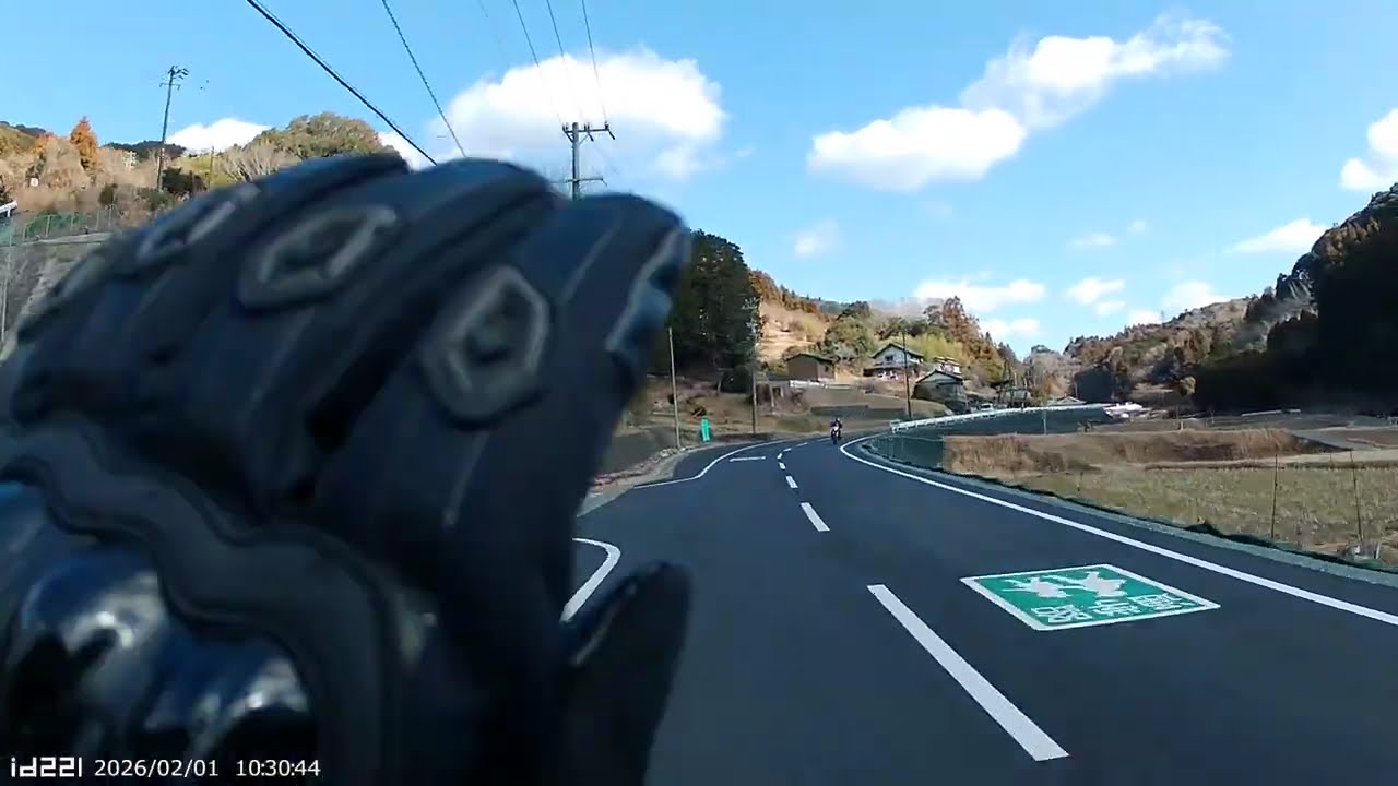 北部オレンジロード出口引佐町奥山→県道303号→県道68号→国道257号まで