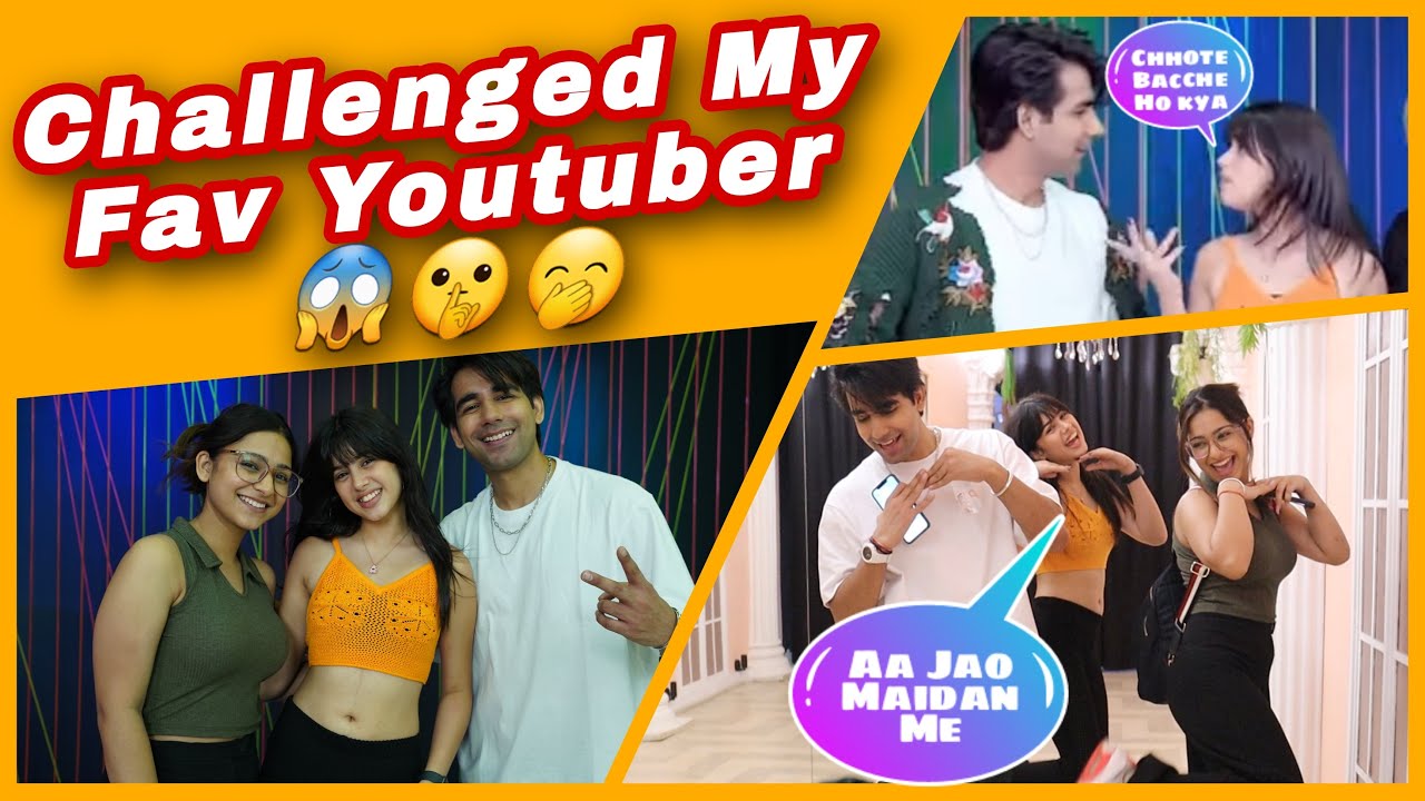 CHALLENGED MY FAVOURITE YOUTUBERS 🫣😱😳|Ft* @RimoravVlogs | RIVA ARORA