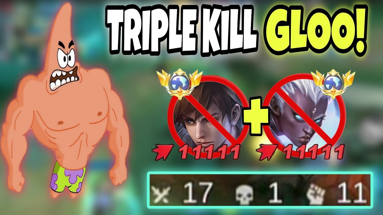 I GOT 17 KILLS GLOO BRUTAL DAMAGE TRIPLE KILL (BYE GUSION & KARIE) TOPGLOBAL GLOO